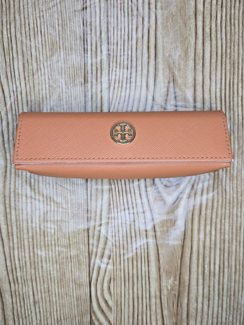 Tory Burch Burnt Orange Small‎ Eyeglass Case